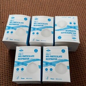 N95 Respirator Mask 1 box has 20 pieces. about $1 for 2 pic. 100 pics